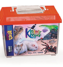LEE'S AQUARIUM & PET PRODUCTS Lee's Rectangle Kritter Keeper with Lid 0.5 gal, Small