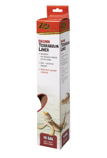 ENERGY SAVERS Zilla Reptile Terrarium Liners Brown 10/20x  gal