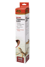 ZILLA Zilla Reptile Terrarium Liners Brown 10/20x  gal