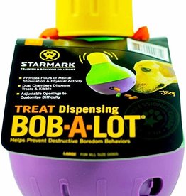 STARMARK (TRIPLE CROWN DOG) StarMark Bob-A-Lot Interactive Dog Toy Large