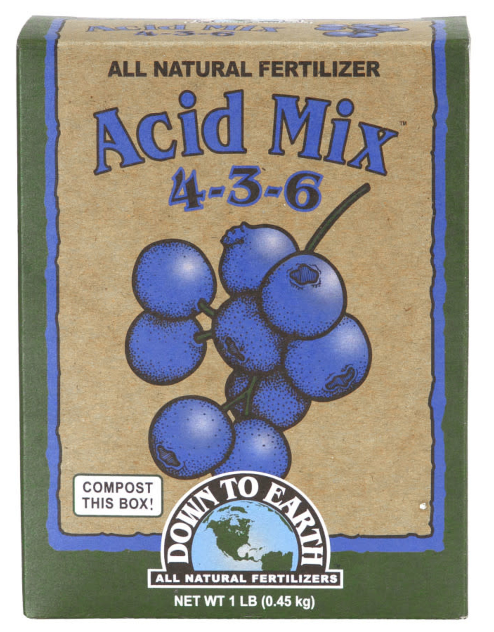 Down To Earth DTE Acid Mix 1lb