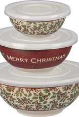 Bowl Set - Merry Christmas