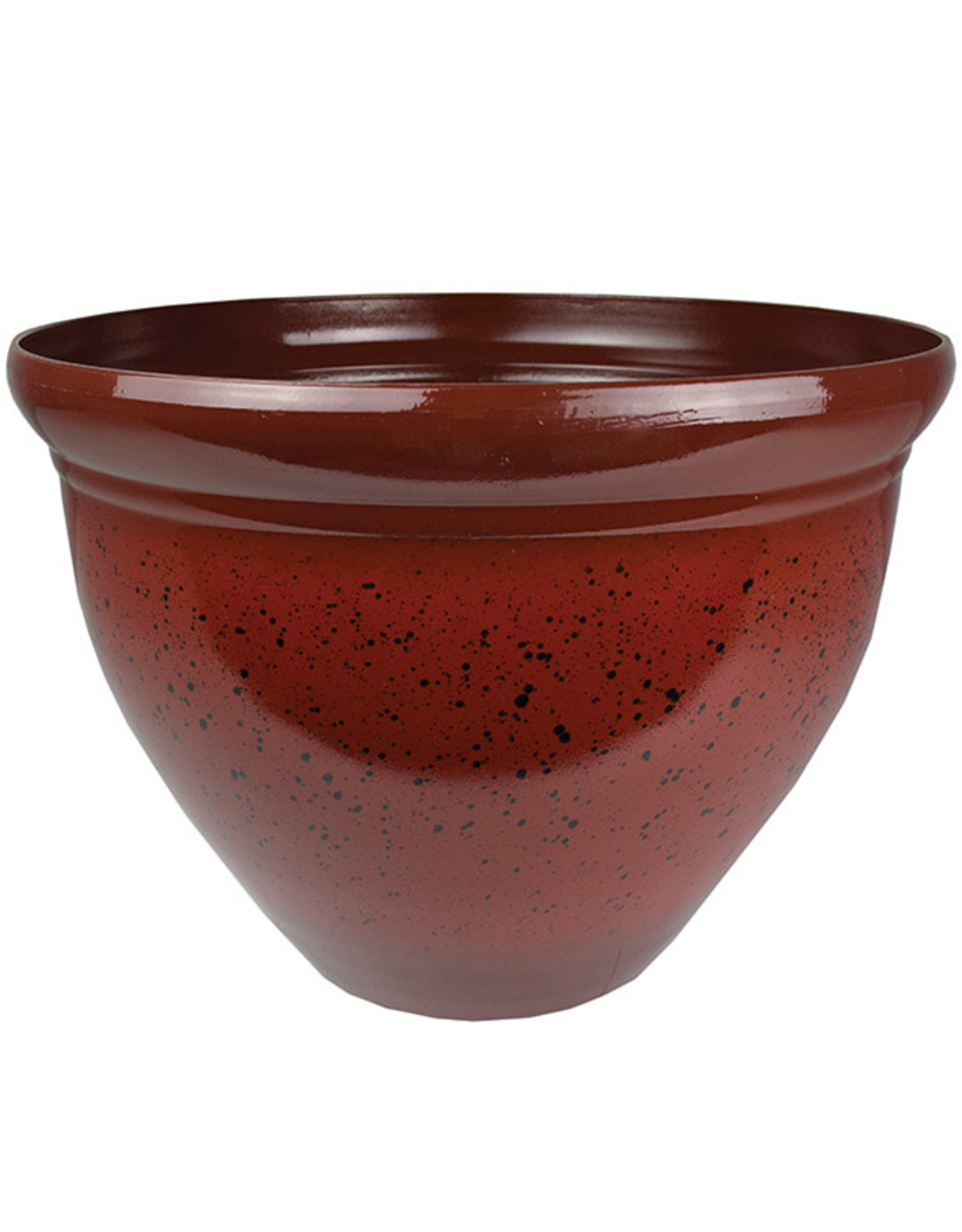 HC Co 12" Pizzazz Planter Warm Red