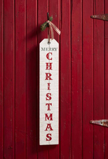 Christmas/Welcome Reversible Wood Sign