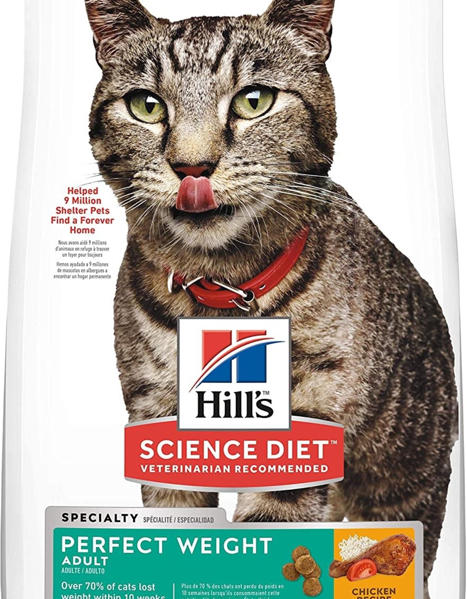 Hill's Science Diet Hill's SD Feline Adult Perfect Weight 3 lb
