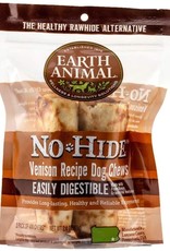 Earth Animal Earth Animal No Hide Venison Chews 4" 2 Pack