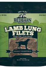 REDBARN PET PRODUCTS RB Lamb Lung Filets Dog Treat 10oz