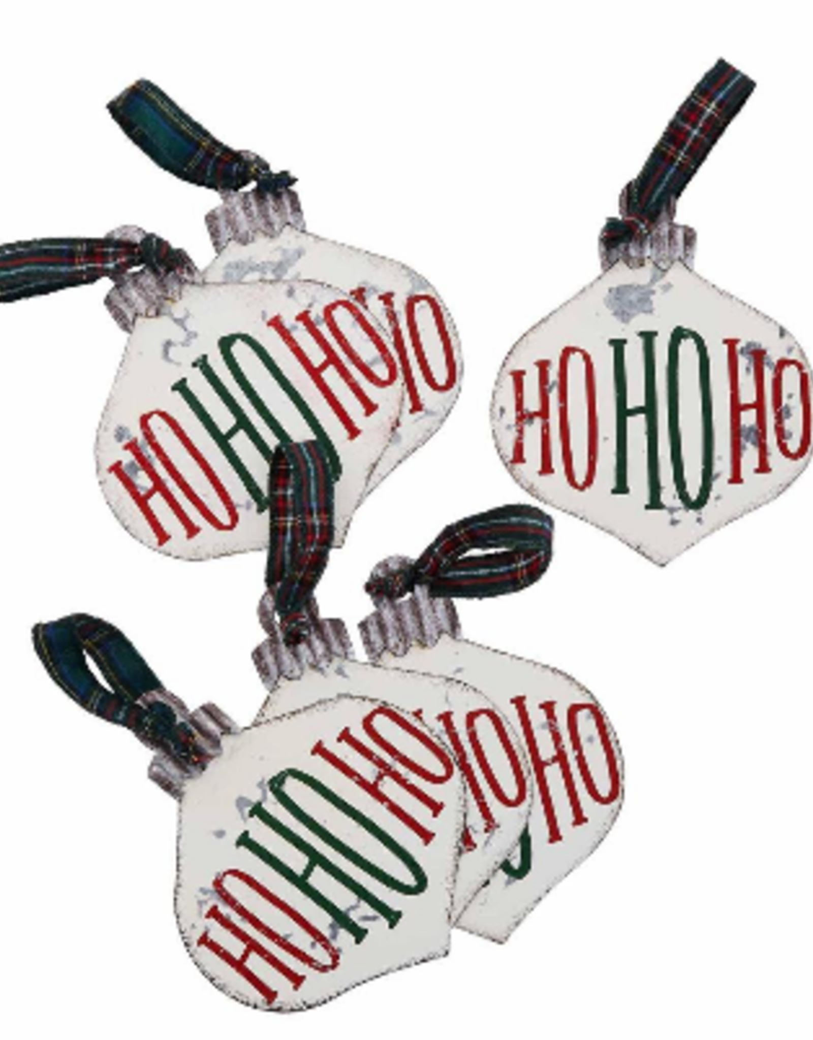 Hoho Tin Ornament