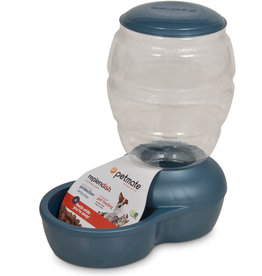 PETMATE INC Replendish Feeder with Microban Pearl Peacock Blue Small