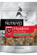 NUTRI-VET WELLNESS LLC Nutri-Vet Hip & Joint Dog Biscuits Peanut Butter 6lb
