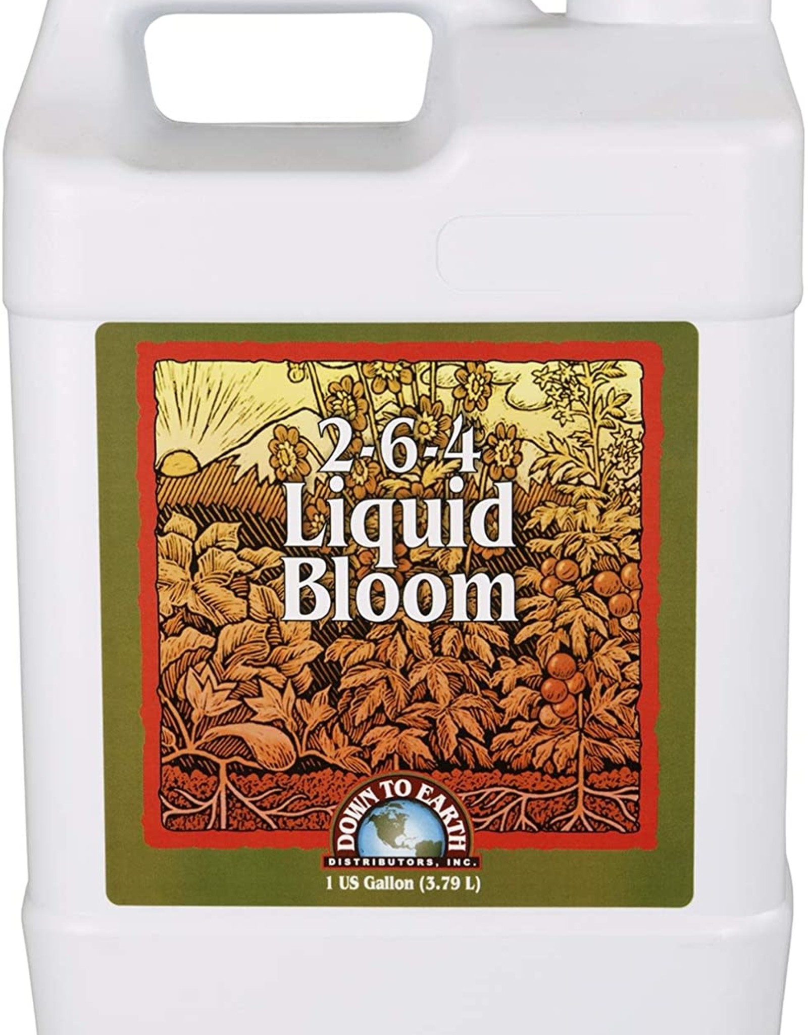 Down To Earth DTE Liquid Bloom 2-6-4 1gal