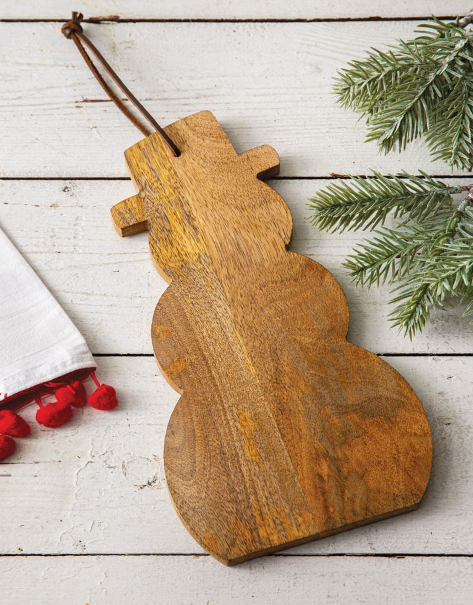 Snowman Wood Board