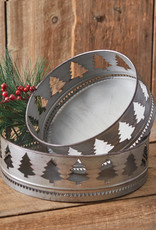 Round Christmas Tree Tray Lg 12"