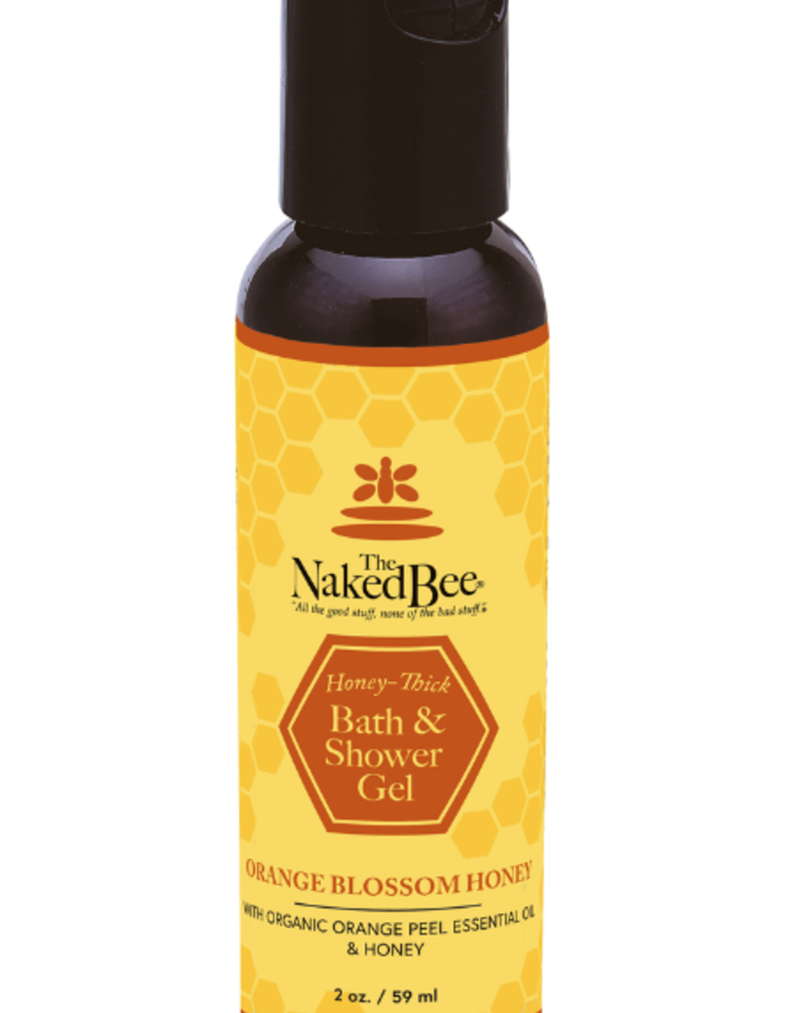 Naked Bee Orange Blossom Honey Bath & Shower Gel 2oz