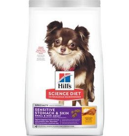 Hill's Science Diet Hill's SD Canine  Adult Sensitive Stomach & Skin Small & Mini 4 lb