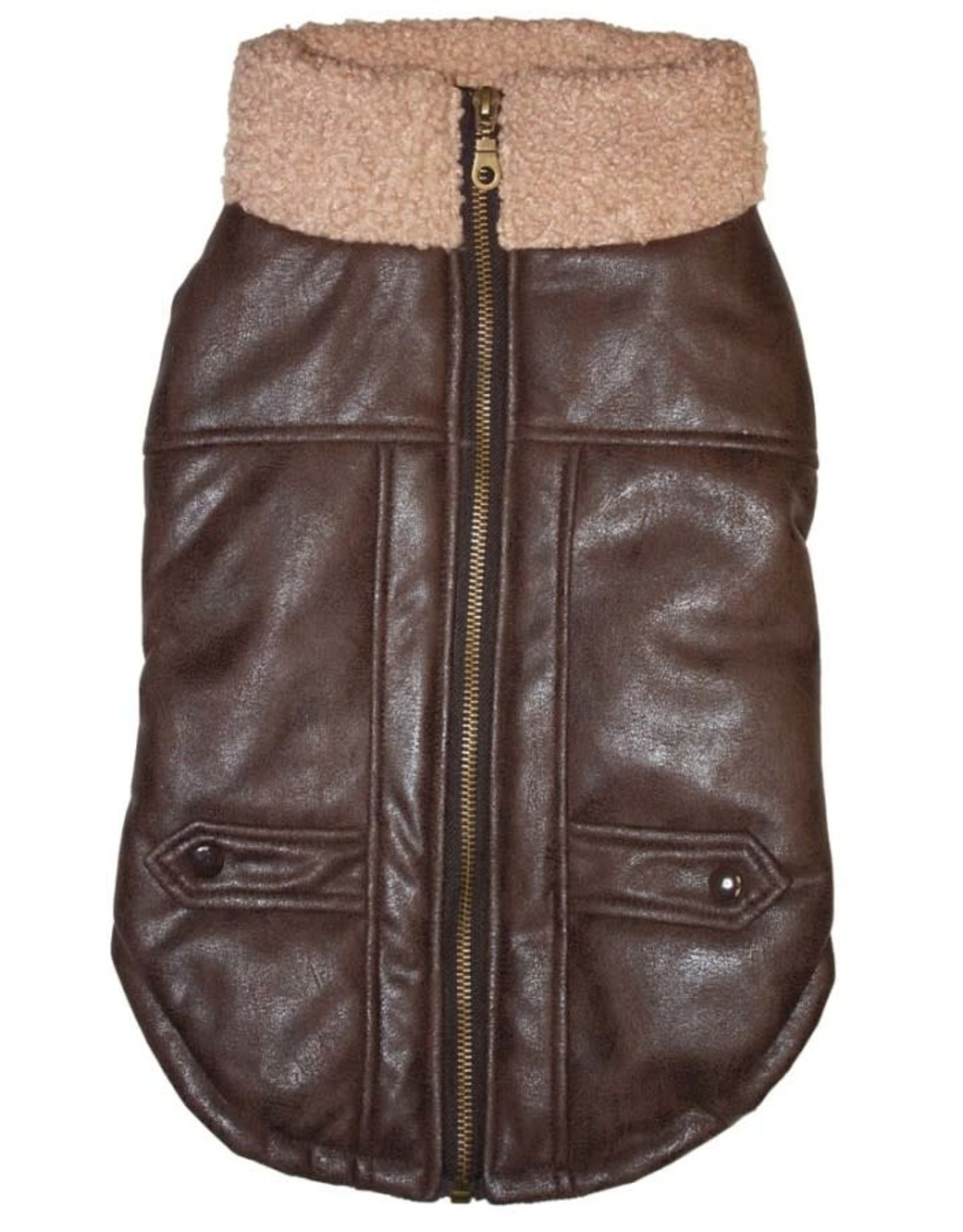 ETHICAL PRODUCT INC. FAS Bomber Jacket Brown Large