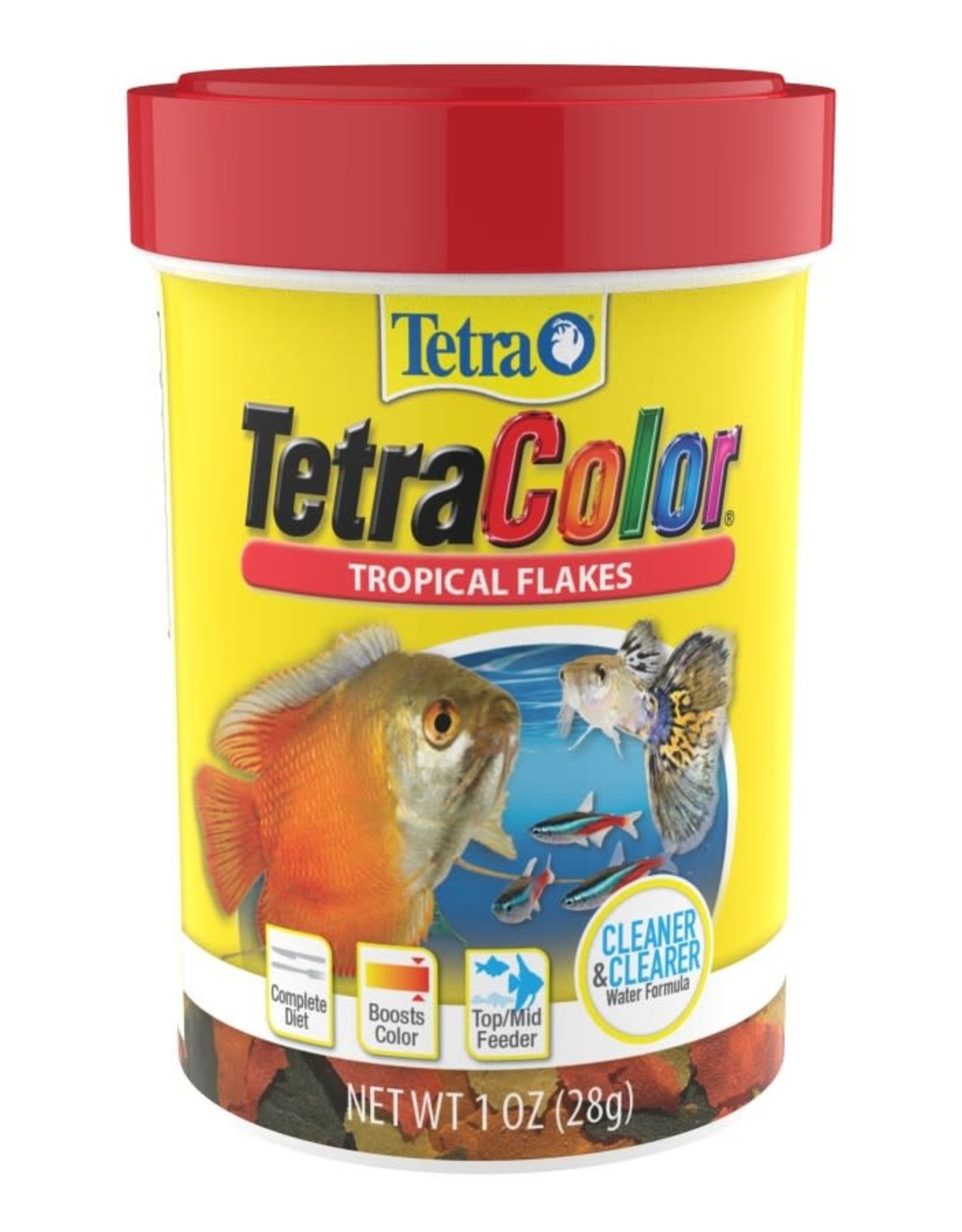 SPECTRUM BRANDS - TETRA TetraColor Tropical Flakes Fish Food 1 oz