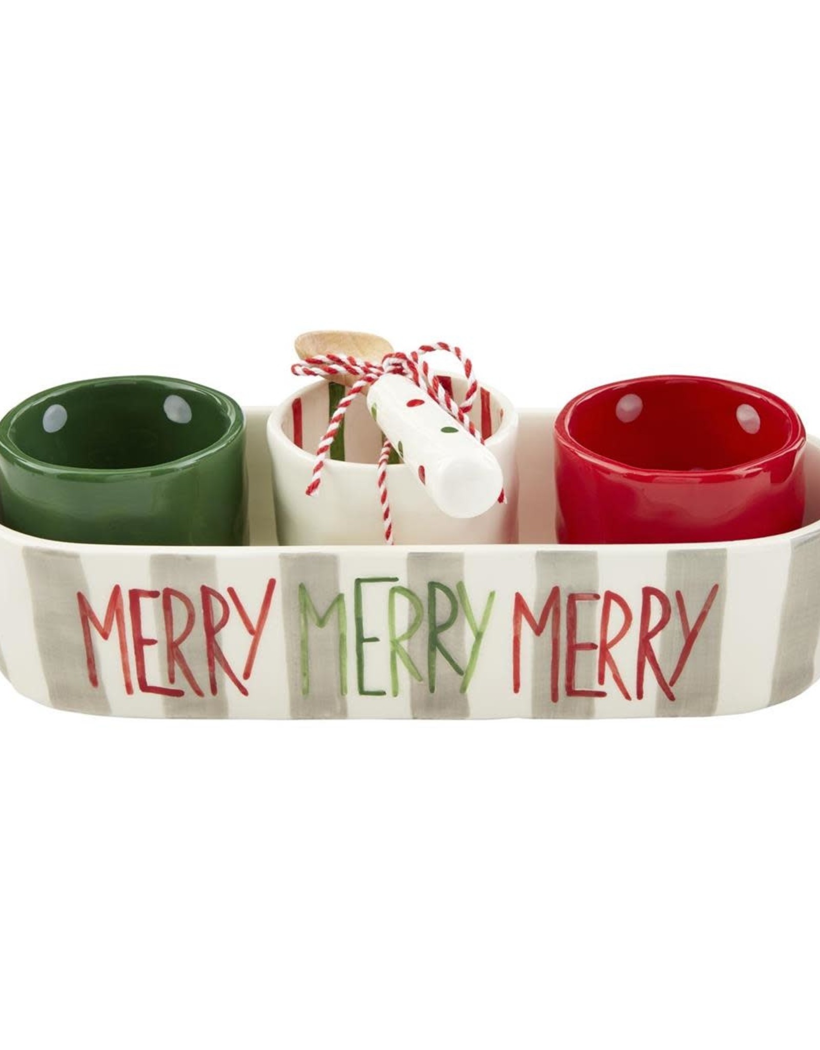 Merry Dip and Cracker Set