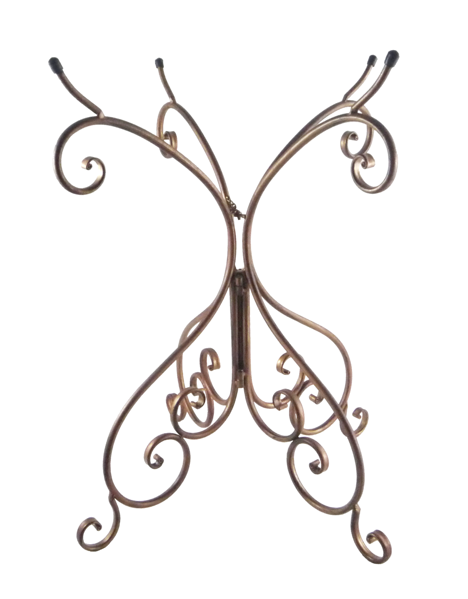 Antique Bronze Metal Birdbath Base 25"