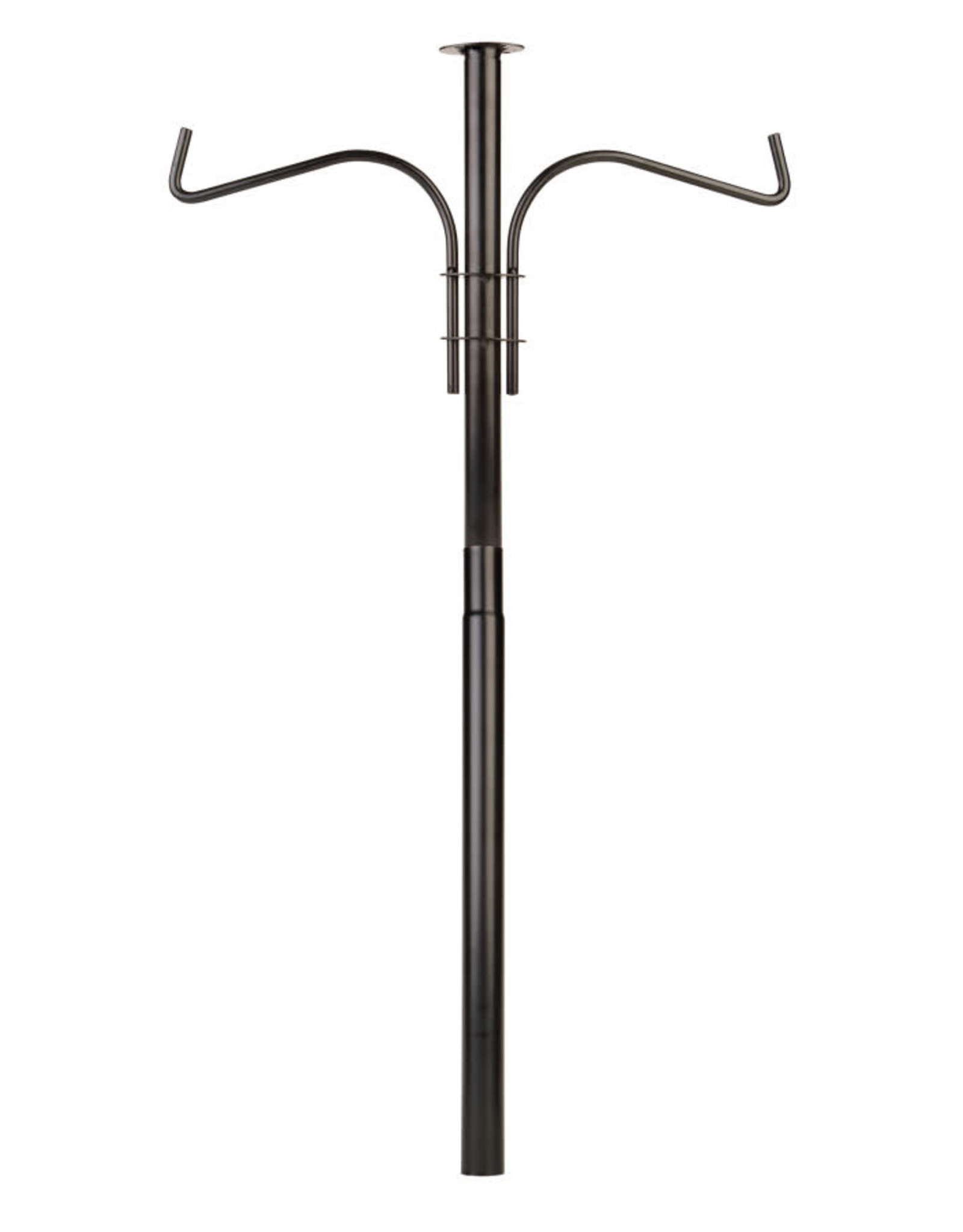 Pennington Pennington Feeder Pole Plus Bird Feeder System Black 5 ft