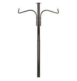 Pennington Pennington Feeder Pole Plus Bird Feeder System Black 5 ft