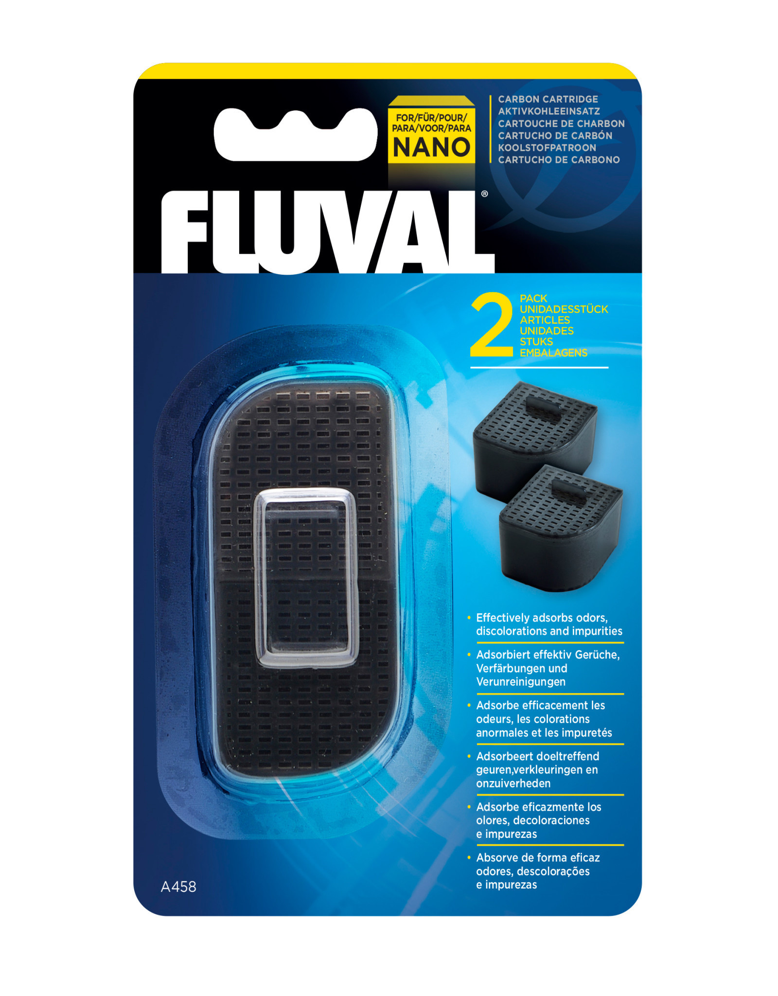 Hagen Fluval Nano Carbon Cartridge, 2 pcs