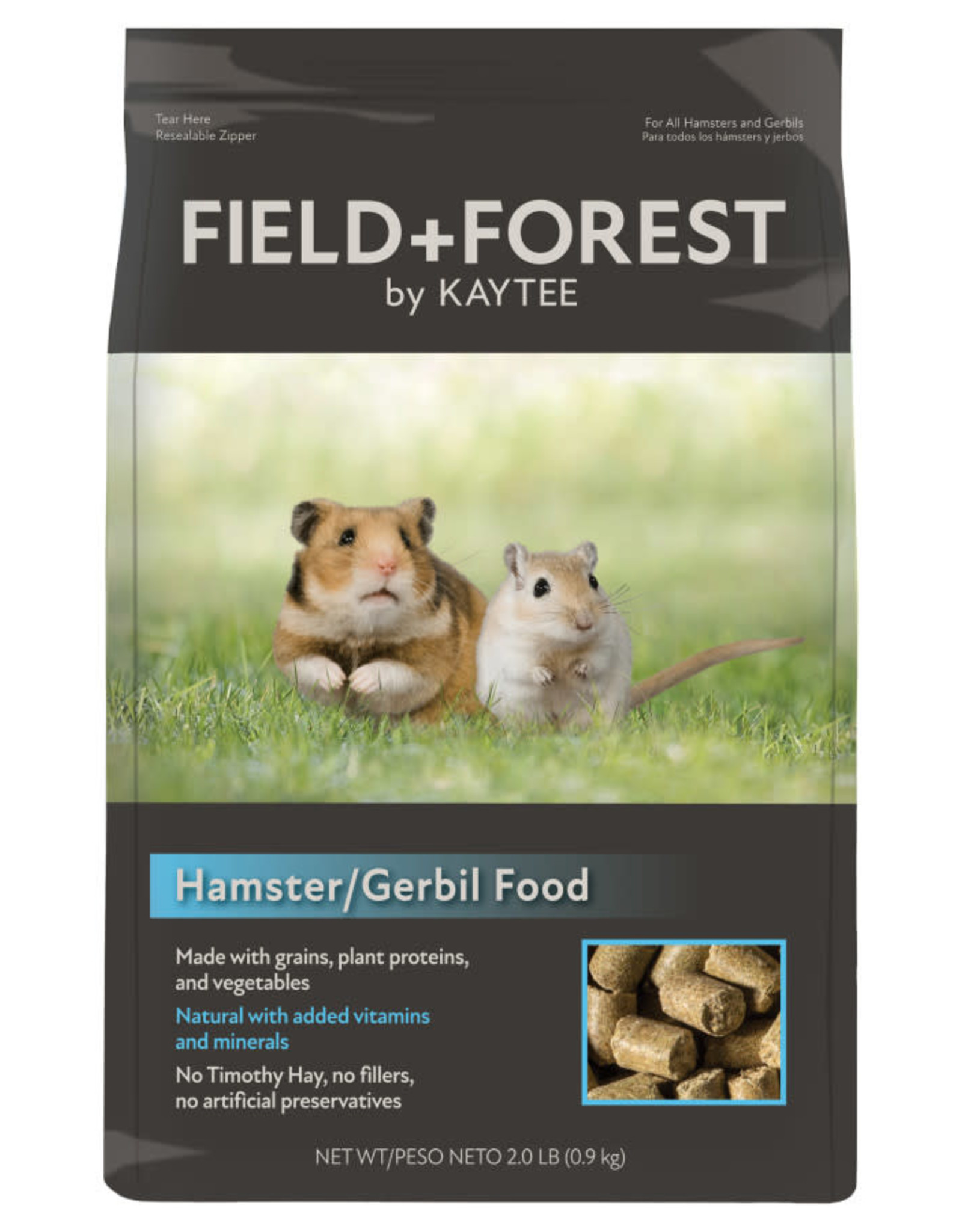 KAYTEE PRODUCTS KAY Field+Forest Hamster or Gerbil Food 2lb