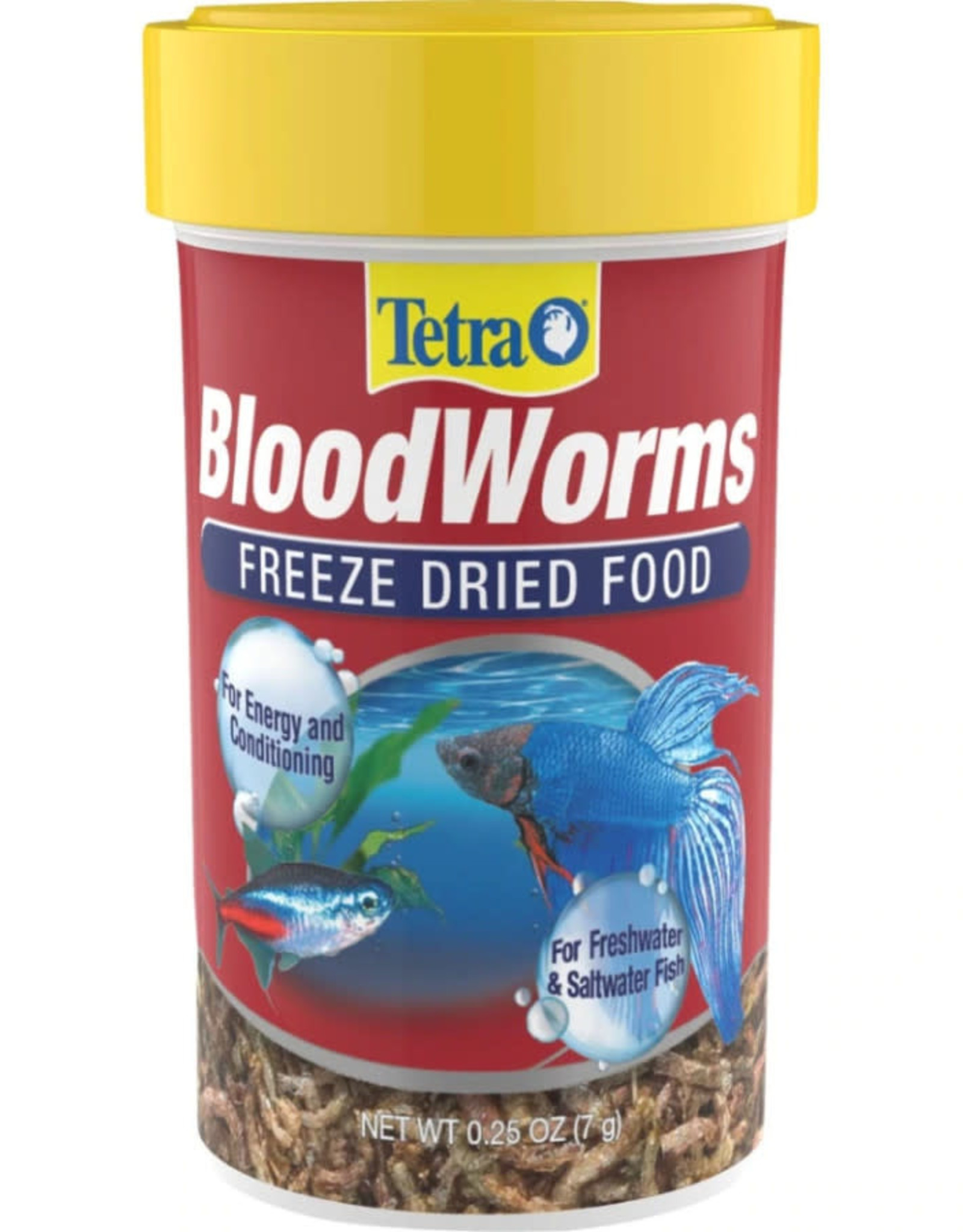 SPECTRUM BRANDS - TETRA TET FOOD FD BLOODWORMS .25OZ