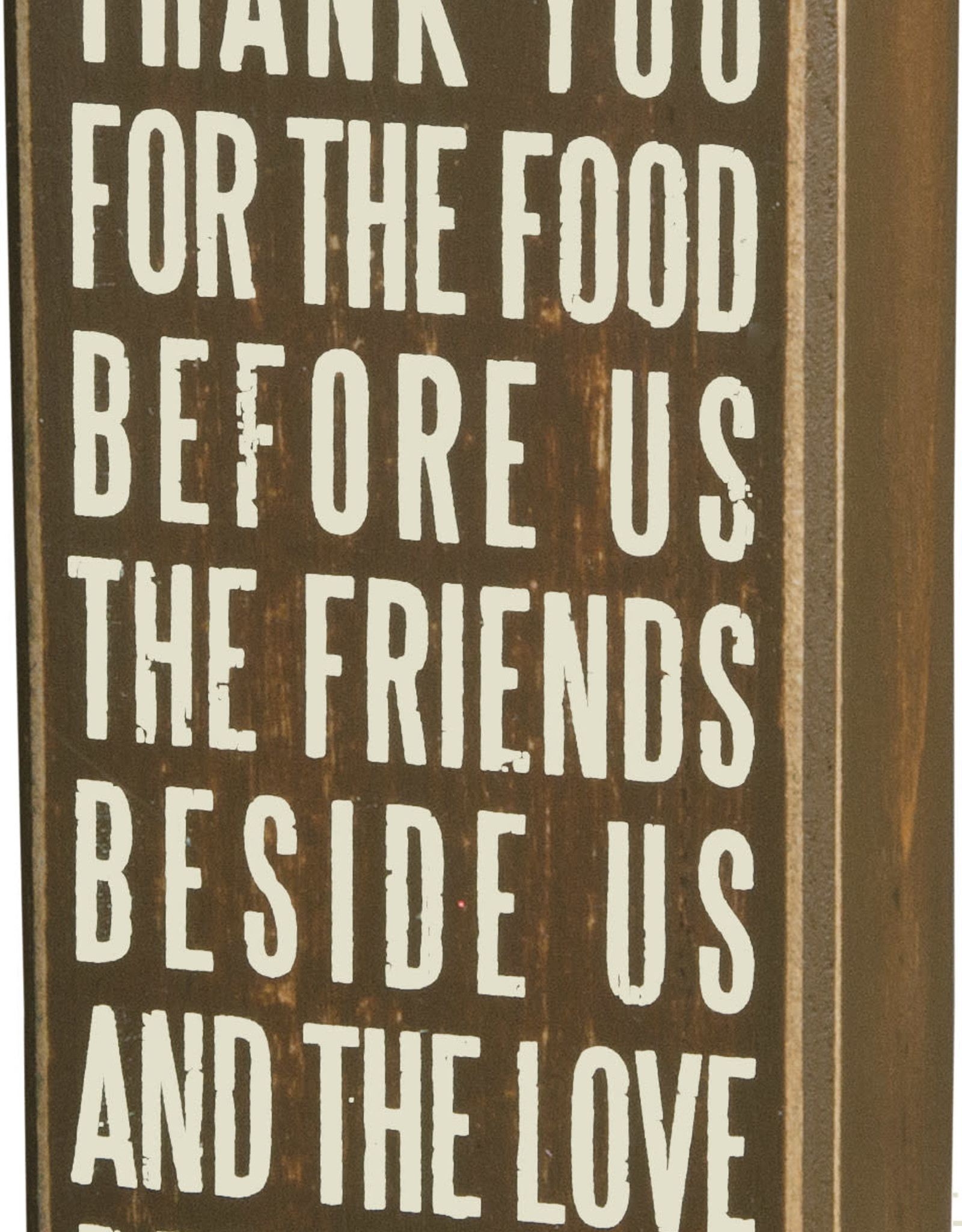 Box Sign - Thank You