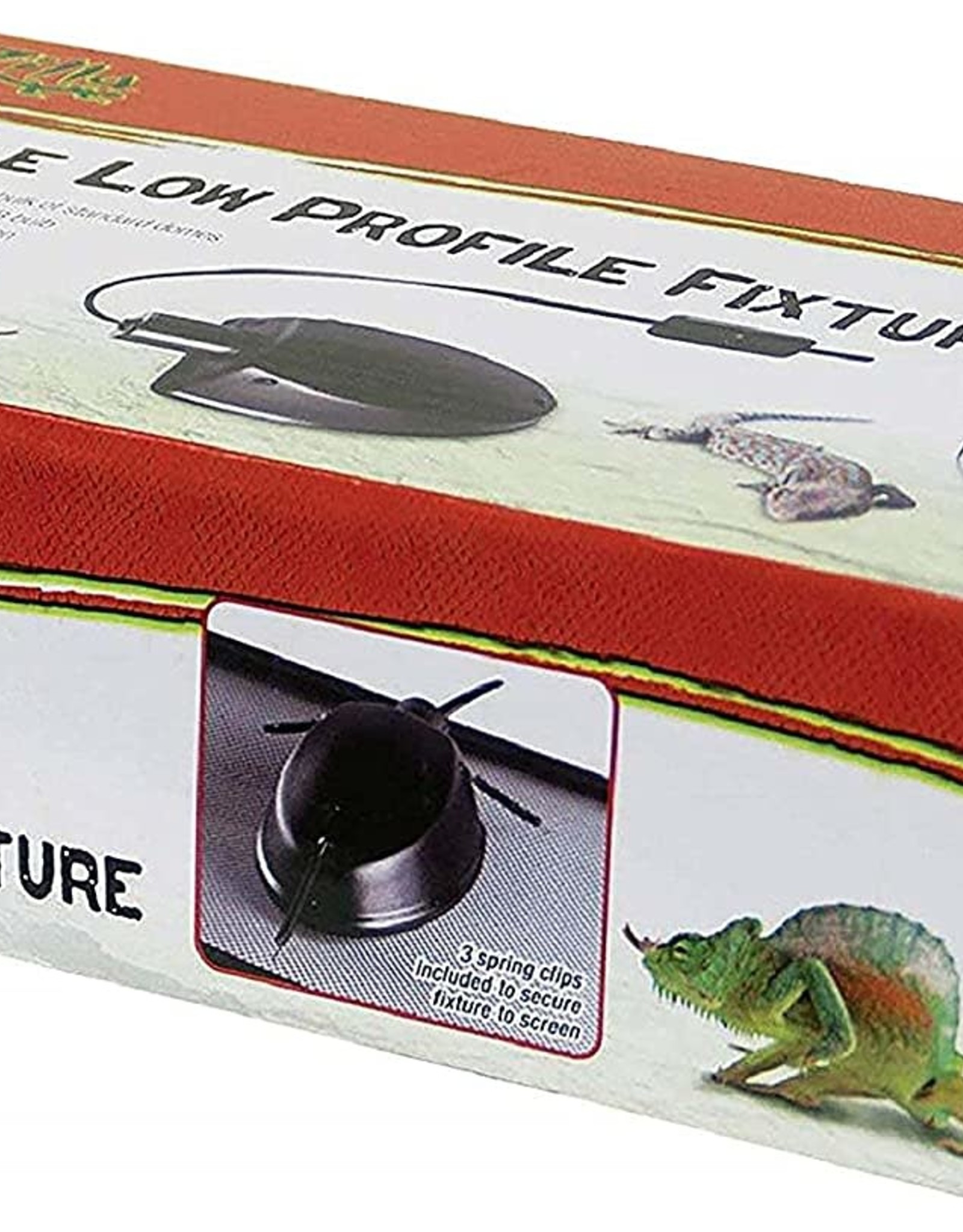ZILLA Zilla SINGLE Low Profile Reptile Terrarium Fixture G9
