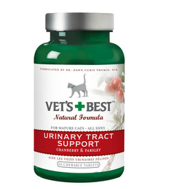 HERO PET BRANDS LLC Vet's Best Urinary Tract Support Tablets for Cats 60 Tablets