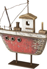 Sitter - Fishing Boat Red