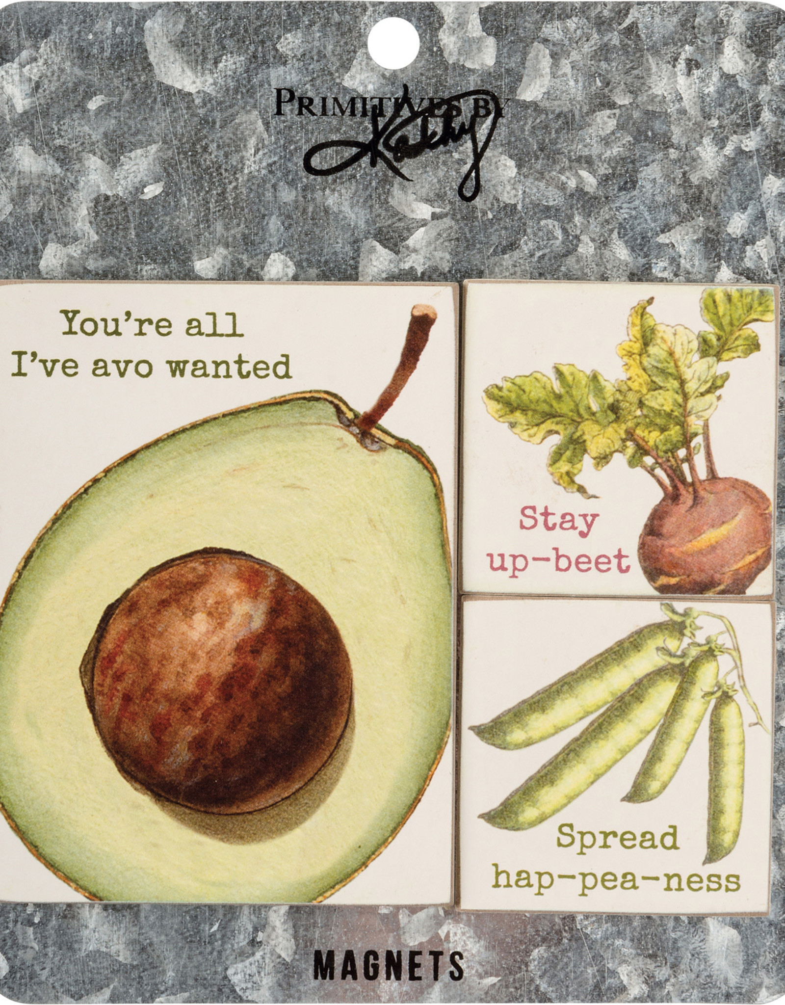 Magnet Set - Veggie Puns