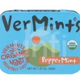 Vermints All Natural Breath Mints Peppermint