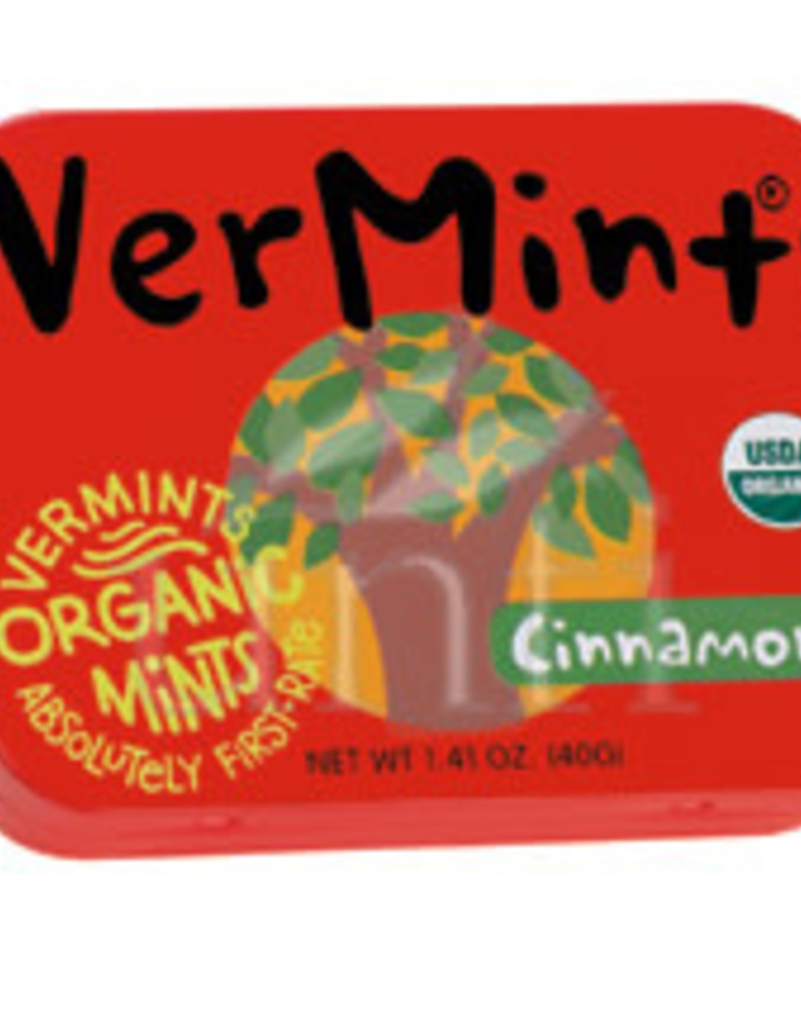 Vermints All Natural Breath Mints Cinnamon