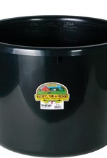 MILLER MFG CO INC Plastic Muck Tub Black 70 Qt