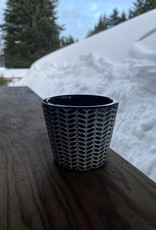 Classic H&G Sahara Cement Pot B/W 3.5"