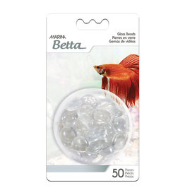 Hagen Marina Decorative Marbles, Clear (50 pcs)