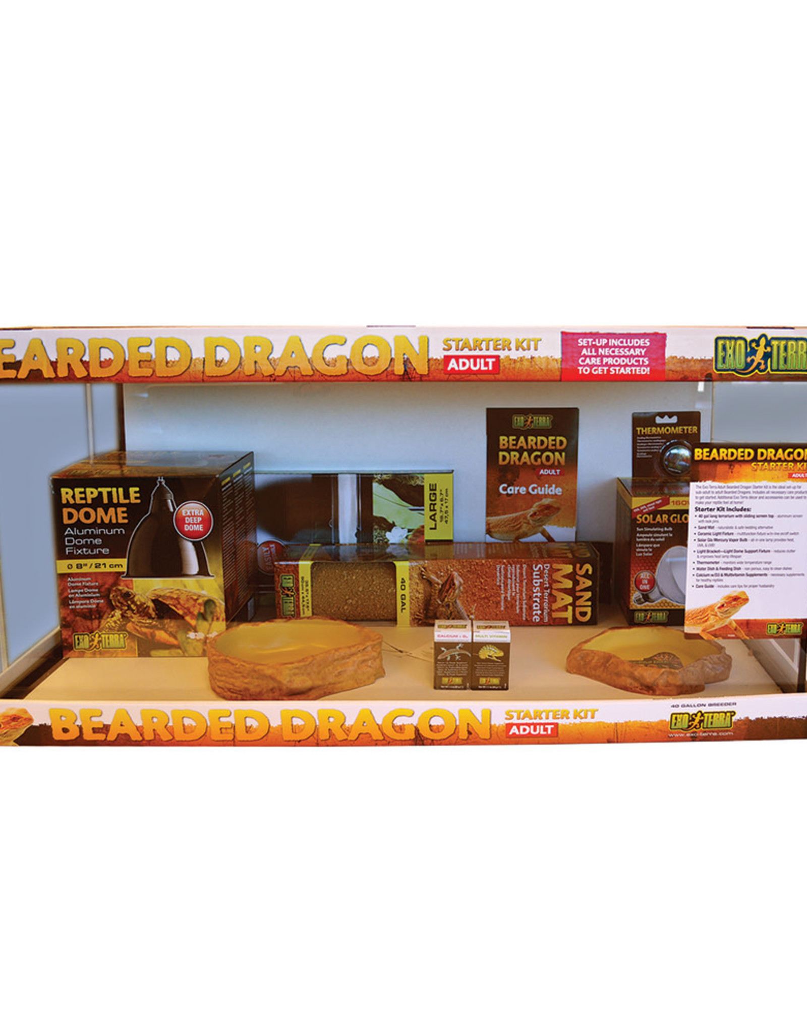Hagen Exo Terra Adult Bearded Dragon Starter Kit