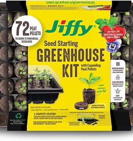 Jiffy Jiffy 36mm Biodegradable Peat Pellet Greenhouse with Bonus SUPERthrive