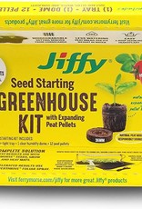 Jiffy Jiffy 36mm Peat Pellet Seed Starting Greenhouse with 12 Bio Pellets