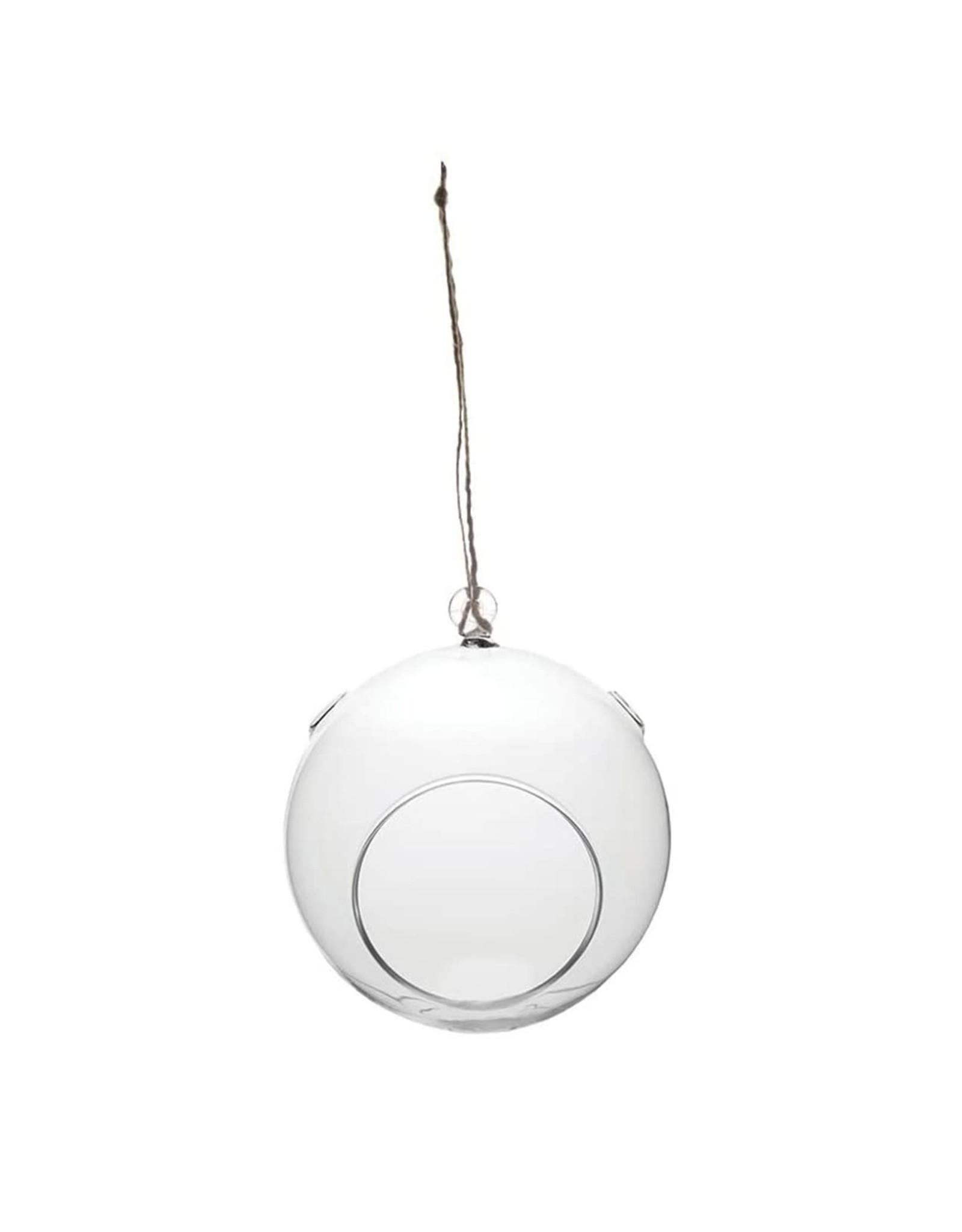 Syndicate Syndicate Home & Garden® Glass Hanging Terrarium  - Round - 7in Diam with 3.625in Opening