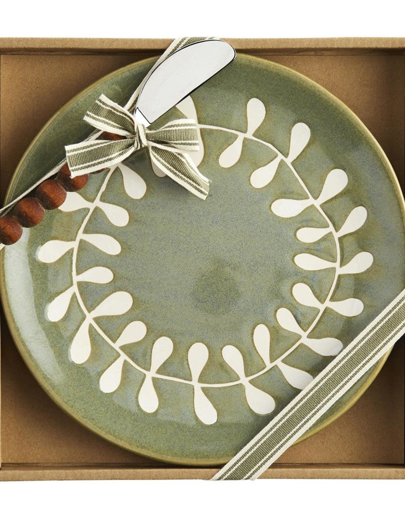 Green Leaf Cheese Set