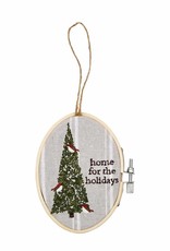 Home Embroidery Hoop Ornament
