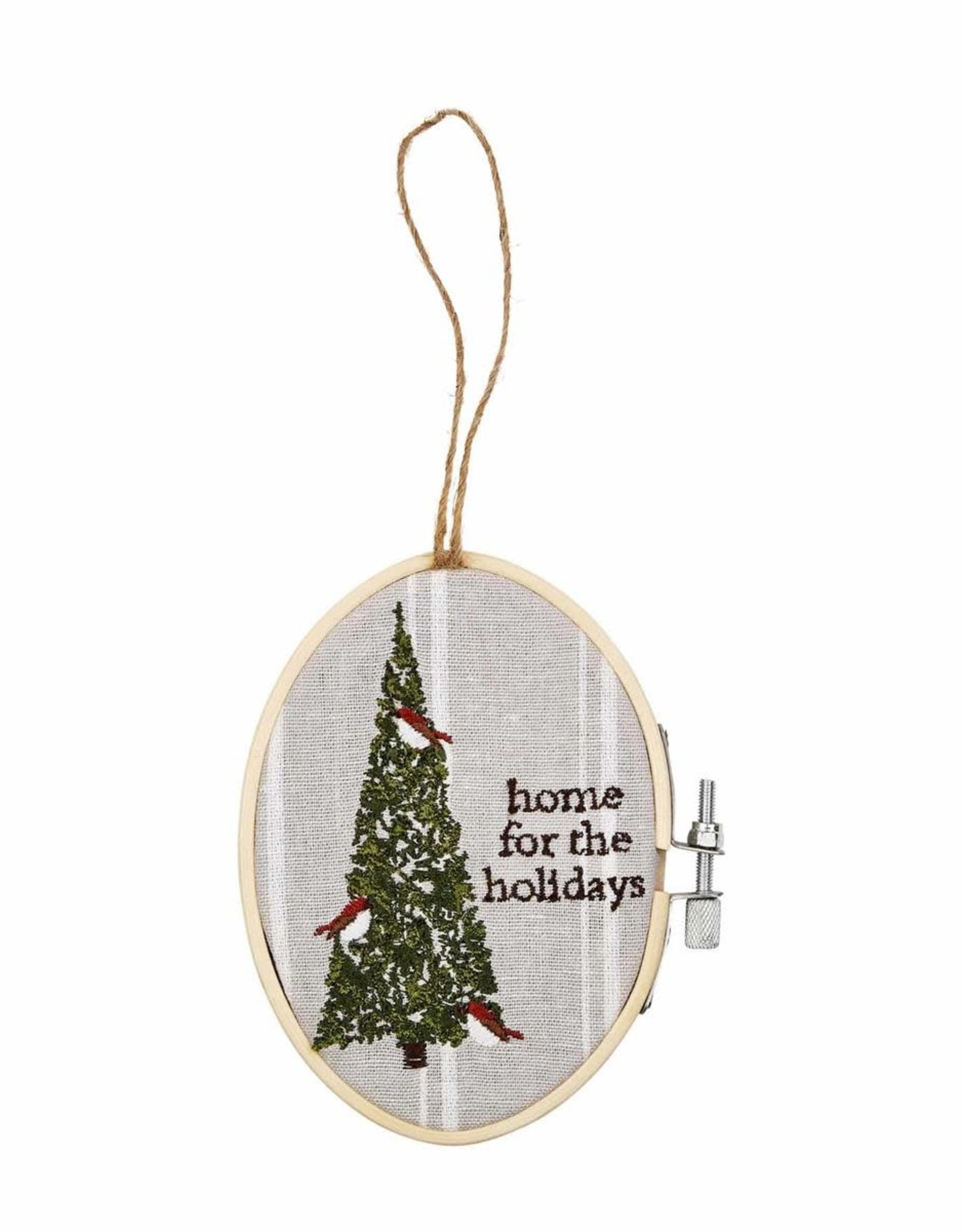 Home Embroidery Hoop Ornament