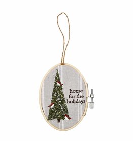 Home Embroidery Hoop Ornament