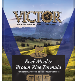 Victor Victor Dog  Beef & Brown Rice 40#