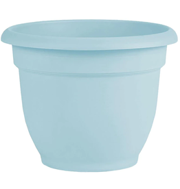 BLOEM Bloem Ariana Planter with Grid Misty Blue 16in