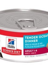 Hill's Science Diet Feline Tender Ocean Fish Dinner, 5.5 oz 24 cans