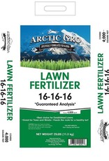 Arctic Gro 16-16-16 Arctic Grow Fertilizer 25lb covers 800-4000sq.ft